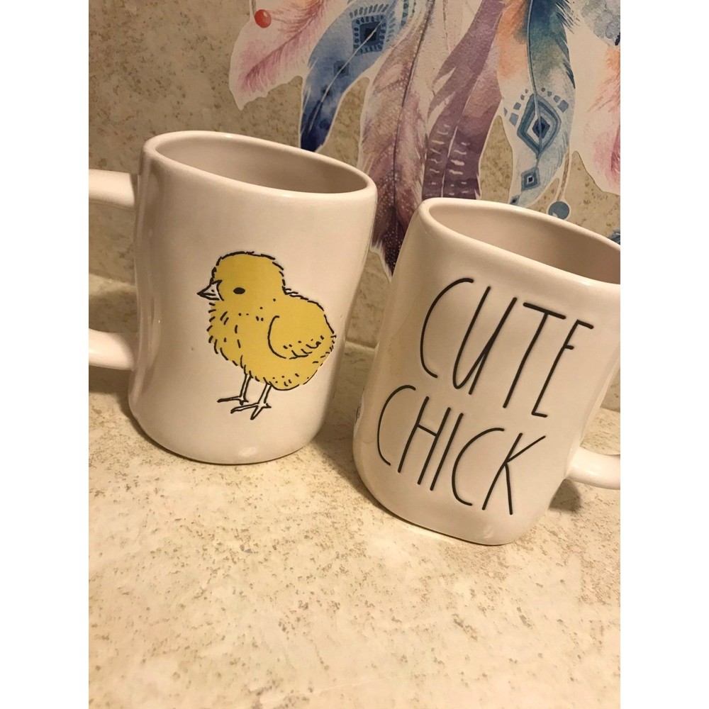 Rae Dunn CUTE CHICK Mug